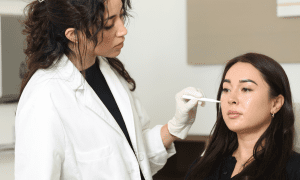 profhilo treatment being performed